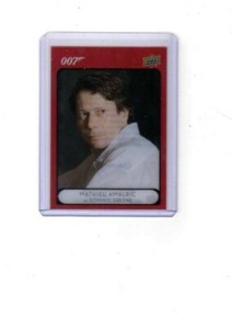 2020 James Bond  Villains & Henchmen Base Acetate #77 Dominic Greene card