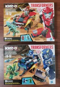 Kre-O Transformers Sideswipe Roadway Rundown & Strongarm Capture Cruiser confezione da 2 - Foto 1 di 6