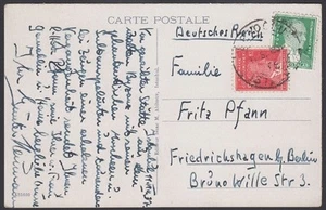 TURKEY, 1937. Post Card 737,745, Istanbul - Berlin - Picture 1 of 1