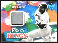 2022 Diamond Kings Jersey Kings Holo Blue #17 Elston Howard /25