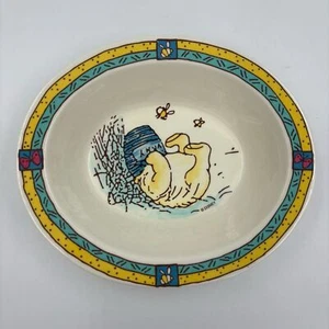 Ciotola di plastica per bambini vintage Disney Winnie The Pooh - Foto 1 di 5