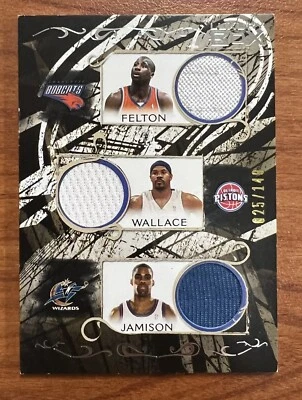 Caja de lujo Relics Six 25/149 Raymond Felton Rasheed Wallace Rookie RC 2006-07 Foto 1 de 2