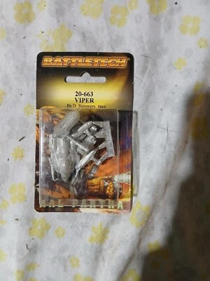 Ral Partha: Battletech Miniature in Blister - 20-663 VIPER (Unseen) - Image 1 of 2