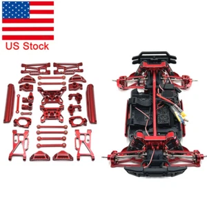Aluminum Parts Car Assembly Parts Full Set for MJX HYPER GO 1/10 10208 V1 RC US - Picture 1 of 6