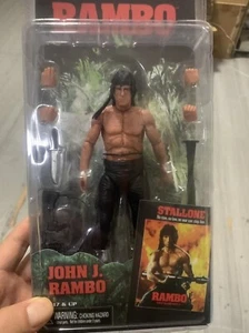 NECA First Blood - John J. Rambo Survival Version 7" Action Figure IN STOCK - Picture 1 of 5