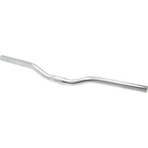PIEGA MANUBRIO BICI CITY BIKE ALLUMINIO LUCIDO Trekking 590 mm 15° 25,4 Argento - Foto 1 di 1