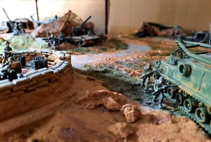 diorama guerre du Vietnam 1967 - Photo 1 sur 16