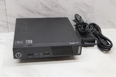 Lenovo M93p Mini Desktop Computer Tiny PC i5-4570T 2.90GHz 8GB w/ Adapter - Image 1 of 4