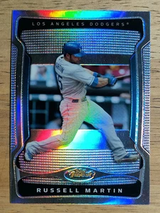 2009 Finest Refractors #110 Russ Martin - Picture 1 of 2