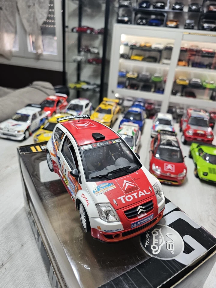 Citroën C2 Super 1600 P. HENRY/JP. CHIARONI #5 2004 1:18 Solido - Immagine 1 di 4