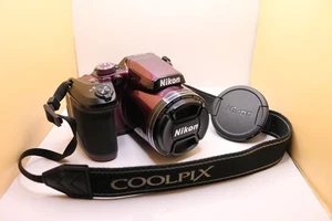 nikkon coolpix b500 40x optical zoom purple great condition tested fully working - Picture 1 of 17