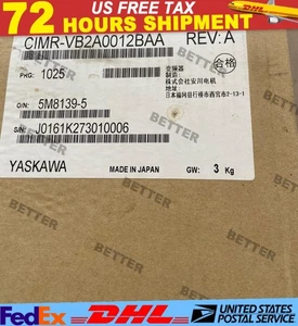 NEW YASKAWA Inverter CIMR-VB2A0012BAA 2.2KW 220V - Picture 1 of 1