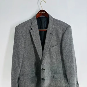 Abrigo deportivo Tommy Hilfiger 2 botones manga larga clásico blazer gris talla 40 - Imagen 1 de 9