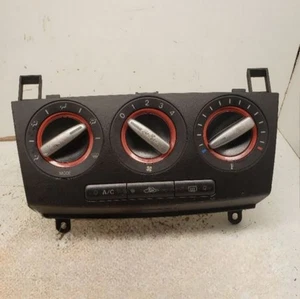 2007-2008 Mazda 3 A/C Heater Climate Temperature Manual Control Black Panel Oem - Picture 1 of 6
