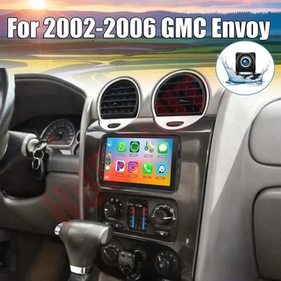 Para GMC Envoy 2002-2006 Apple Carplay Radio Coche Android 15 Navegación GPS Reproductor WiFi Foto 1 de 4