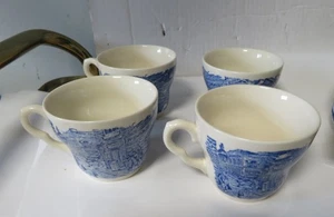 Dickens Serie Teetassen Englisch Eisenstein Geschirr Vintage 4er Set - Bild 1 von 8