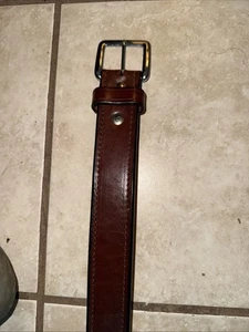 Tucker and Byrd Gürtel Herren 32 Braun Leder Robust Hergestellt in Texas USA - Bild 1 von 4