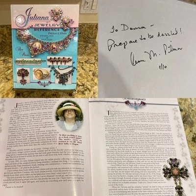 Juliana Jewelry Reference DeLizza & Elster ID Value Guide Book HC Signed Pitman - Image 1 of 4