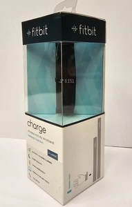 Fitbit Charge Wireless Activity Wristband Tracker Black Band X-L New 2014 FB404 - Picture 1 of 5