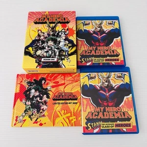 My Hero Academia: Season 1 One (Blu-ray/DVD) Limited Edition Box Set W Art Book - Picture 1 of 12