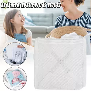 Laundry Bags for Washing Machine Mesh Net Zip Lingerie Clothes Mesh Washing Bag - Picture 1 of 9