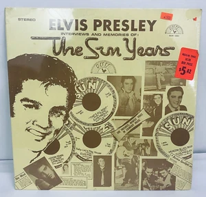 ELVIS PRESLEY The Sun Years LP SUN 1001 1977 stereo SEALED 33 Record Vinyl - Picture 1 of 11