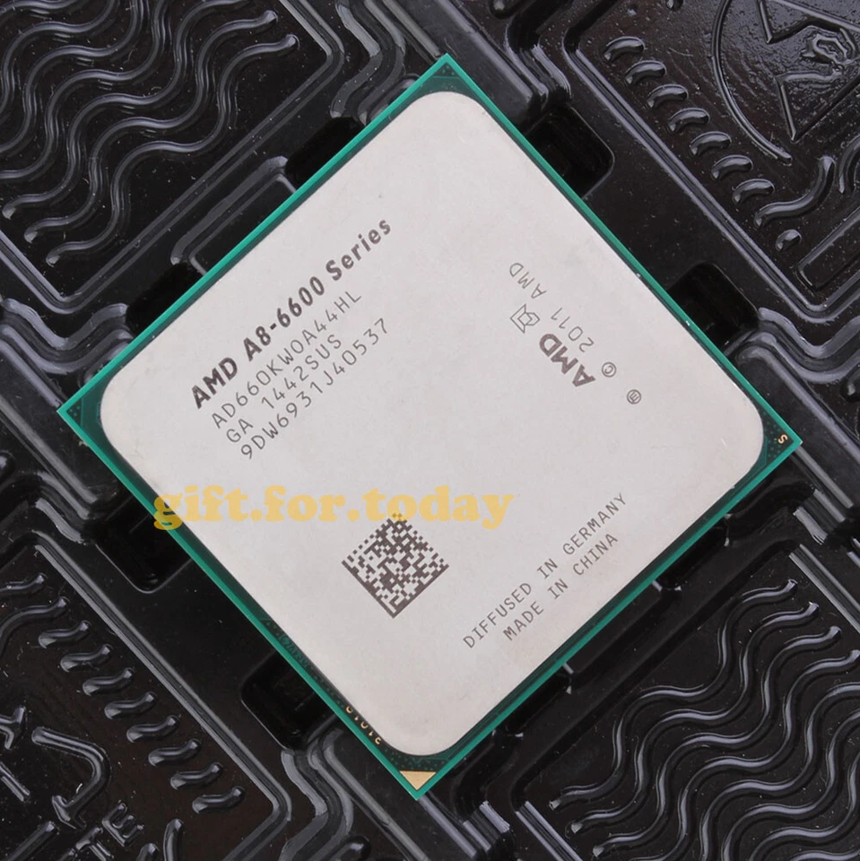 AMD A8-6600K CPU Quad core 4M 3.9 GHz AD660KWOA44HL 100W Socket FM2 Processors - Image 1 of 1