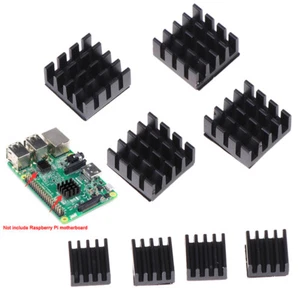 8Pcs For Raspberry Pi Aluminum Heatsink Heat Sink Computer Cooler RadiatorA!xh - Afbeelding 1 van 14
