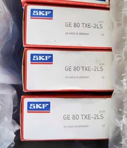 1PC SKF GE 80 TXE-2LS steel to PTFE braided radial spherical sliding bearing - Bild 1 von 1