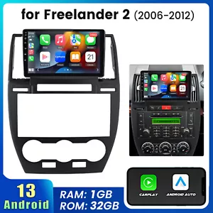 For Land Rover Freelander 2 Android13 Carplay Stereo Radio Head Unit GPS Sat Nav - Picture 1 of 17