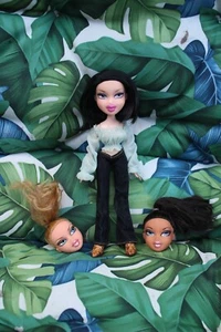 Bratz doll head games gamez rina black hair - Picture 1 of 9