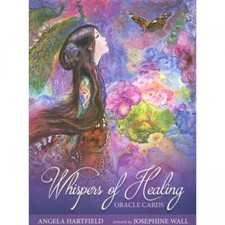 WHISPERS OF HEALING ORACLE CARDS BY ANGELA HARTFIELD