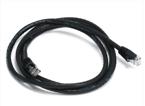 Unshielded Cat5e Ethernet Cable - 5 ft Black