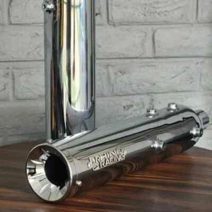 Rhino Racing V1 (Stainless Steel) Exhausts For Royal Enfield Super Meteor 650 - Picture 1 of 5