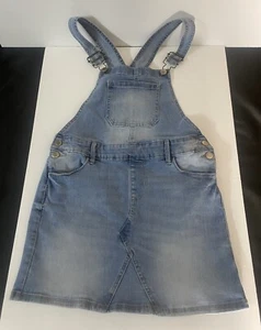 SO Denim Overall Jean Skirtalls Girls Size 14 - Picture 1 of 4