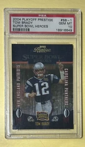 POP 3 2004 PLAYOFF PRESTIGE #SB-1 SUPER BOWL HEROES PSA 10 GEM MINT - Picture 1 of 2