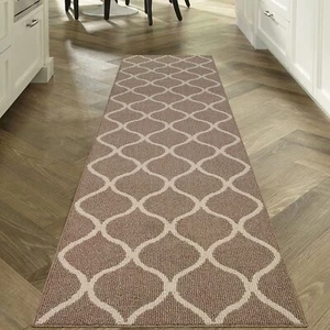 Maples Rugs Rebecca Contemporary Runner Rug Non Slip Hallway Entry Carpet [Ma... - Picture 1 of 6
