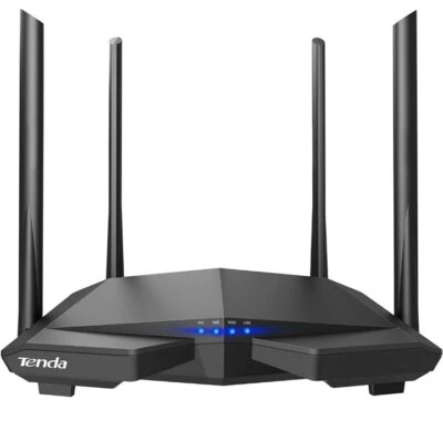 Tenda AC6 AC1200 Smart Dual Band 867 Mbps 3 Port Wireless Router - Image 1 of 4