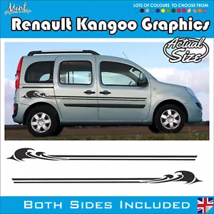 Renault Kangoo Microcámper Autocaravana Calcomanías Pegatinas Furgoneta Gráficos Envío y devolución GRATIS 017 - Imagen 1 de 4