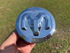 DODGE RAM 2500 3500 OEM WHEEL CENTER CAP CHROME 6PG01TRMAA 62497B 2019-2024 - Picture 1 of 3
