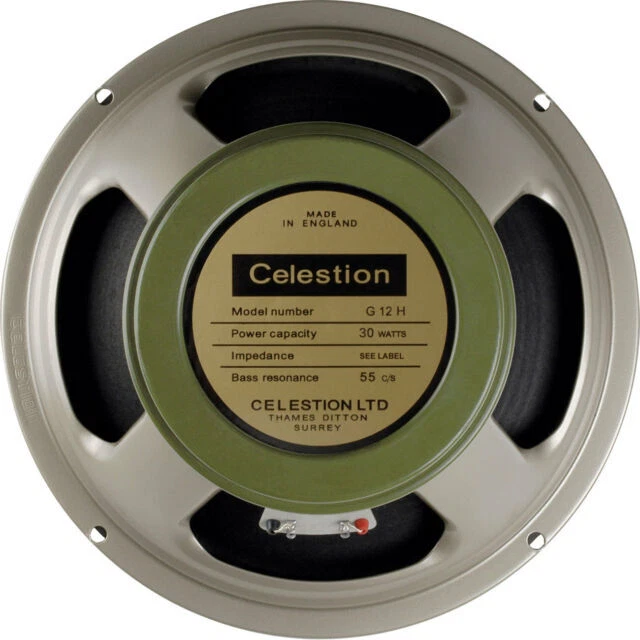 Celestion G12H 30W Guitar Speaker - Black/Silver (T1281)