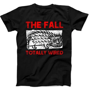 Camiseta negra The Fall Totally Wired Punk Rock Best Seller regalo divertido 191 - Imagen 1 de 2