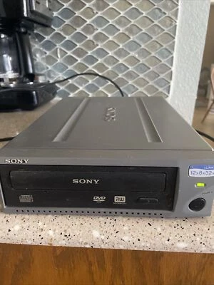 Sony CRX1600L CD-R/CD-RW Drive Recording Sys i.LINK 12x8x32x Tested No Remote - Image 1 of 4