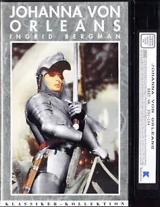 VHS Johanna von Orleans - Ingrid Bergman, Jose Ferre, Ward Bond - Taurus FSK 12 - Picture 1 of 2
