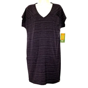 title nine T-Shirt Dress V-Neck Stretch Pockets Activewear Golf Blue Size XS NWT - Picture 1 of 13