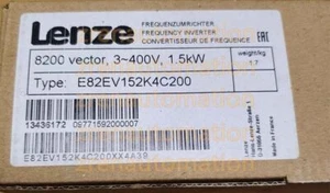 E82EV152K4C200 Lenze E82EV152_4C200 Spot Goods envío rápido DHL/FedEx/UPS - Imagen 1 de 6