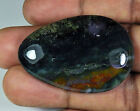 75Cts. Natural Bloodstone Crystal Fancy Cabochon Loose Gemstone 30X44X07MM e040