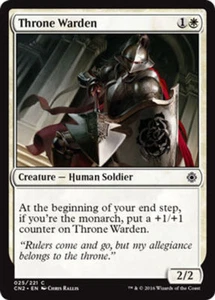 4x Throne Warden - NM - Conspiracy Take the Crown - SPARROW MAGIC - mtg - Picture 1 of 1