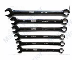 DeWALT Direct Torque 6 pcs Black Chrome Combination Wrench Set - Metric - Picture 1 of 3