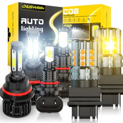 Faro LED + luces interruptoras + luz antiniebla para Dodge Ram 1500 2500 3500 2003-2005 Foto 1 de 4